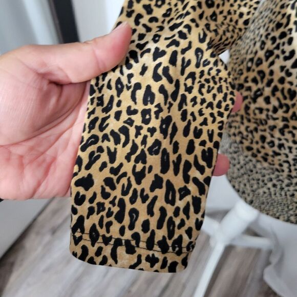 Divided H&M long sleeve leopard print dress - Picture 6 of 9